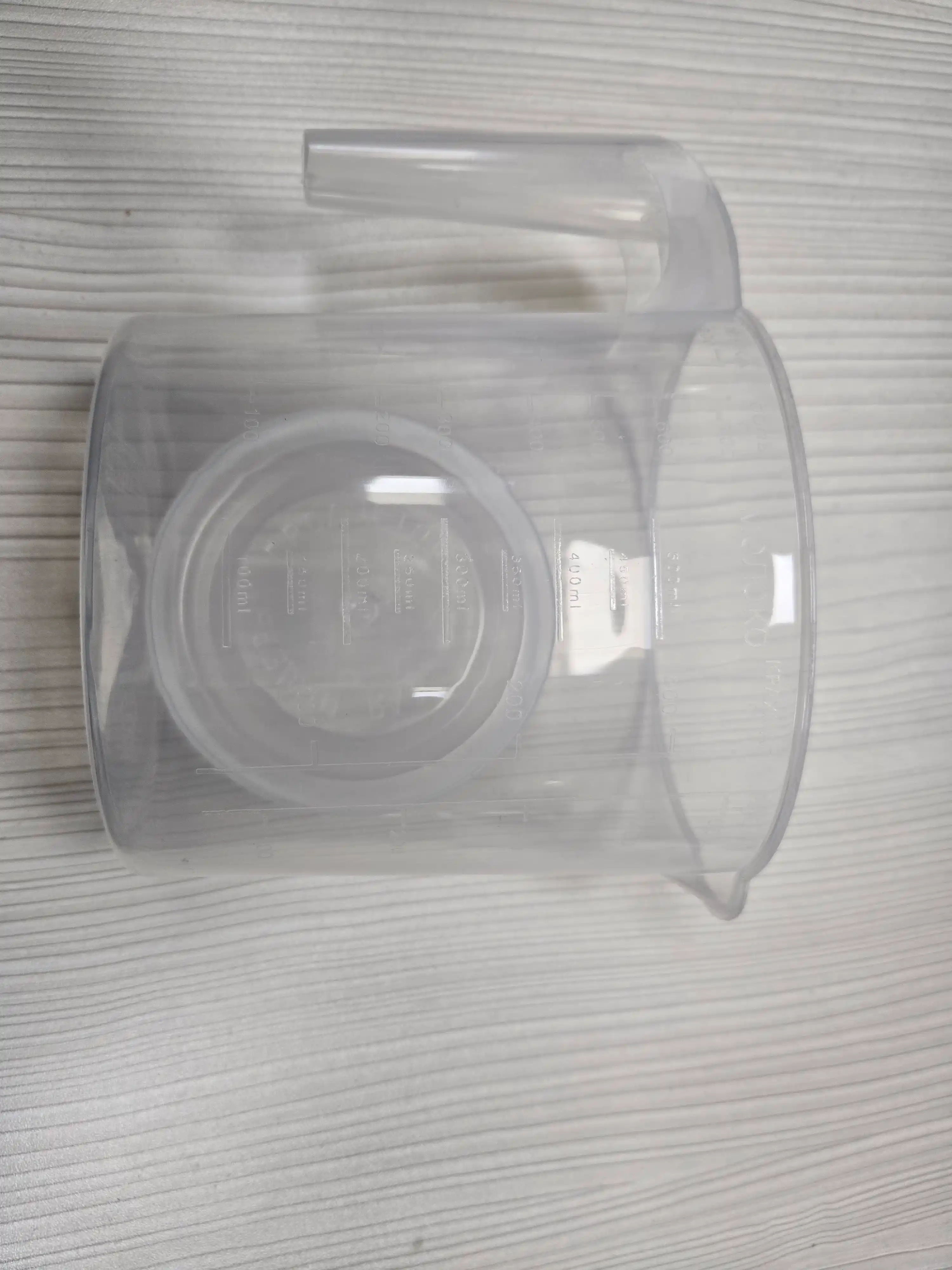 Plastmassa o‘lchov idishi, o‘lchov 0,10 litr - 0,25 litr - 0,5 litr - 1,0 litr - 1,8 litr