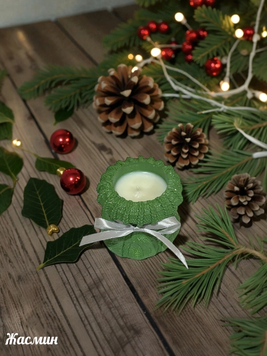 Интерьерные стаканы и арома свечи Christmas