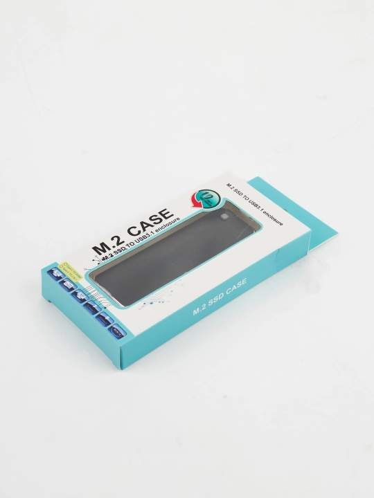 SSD uchun qolip korpus M.2 USB 3.1 USB Type-C, NVMe 2 tasi 1 da 