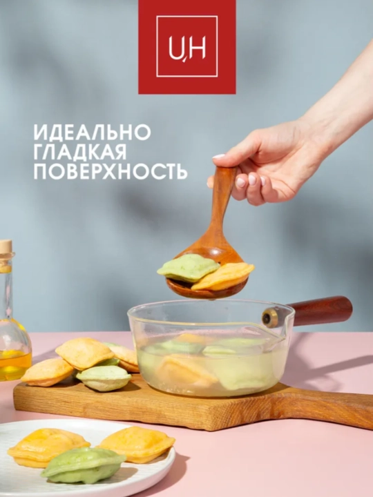 7 ta yog'ochdan yasalgan oshxona anjomlari to'plami