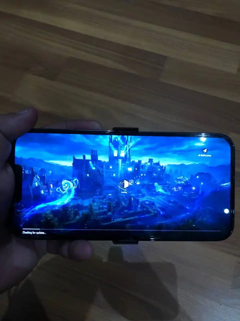 Кулер для телефона с подсветкой и креплением, охлаждение для игр PUBG, CoD, WoT
