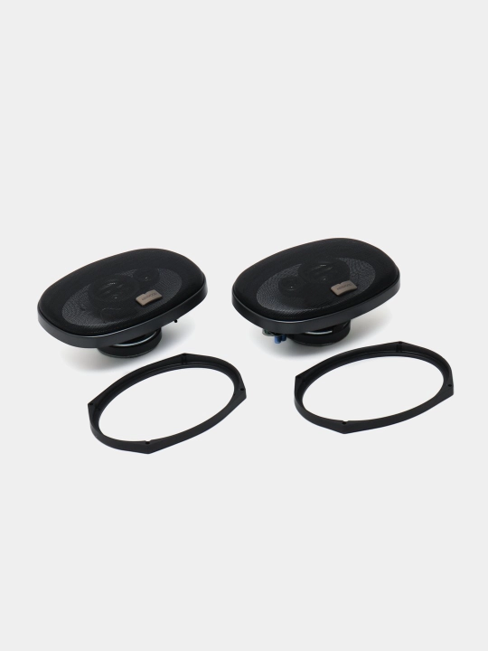 2 колонки Kenwood 718, звук чистый, усилитель не нужен, он очень мощный - 