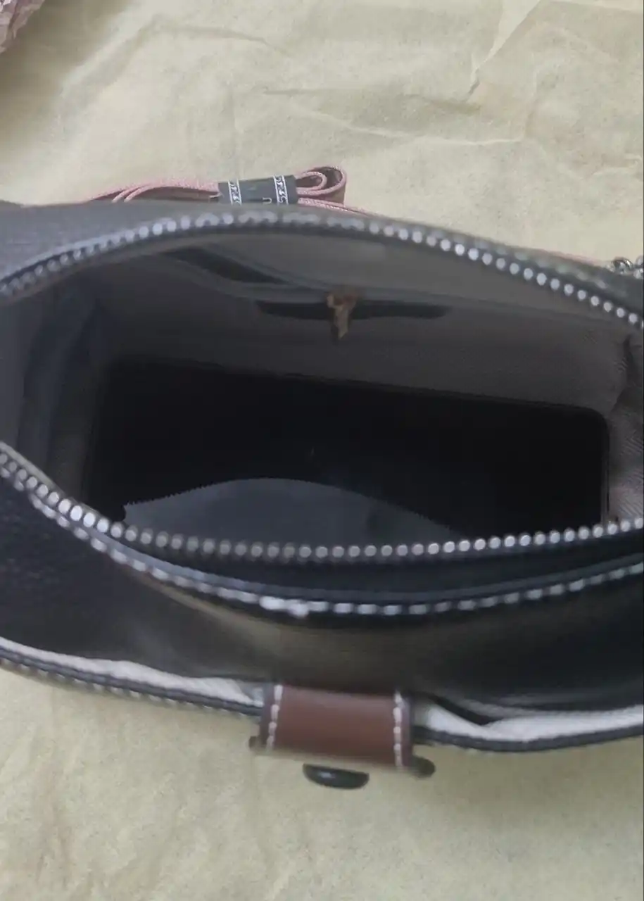 Kangaroo ayollar sumkasi, kross-bodi, tabiiy charm, yelka sumkasi