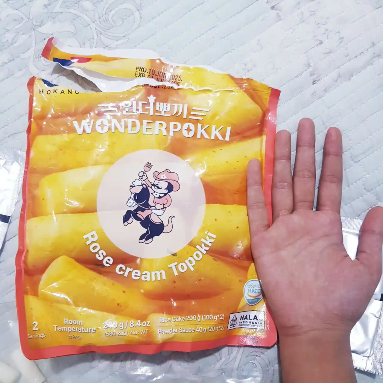 Токппоки Wonderpokki Rose 240гр