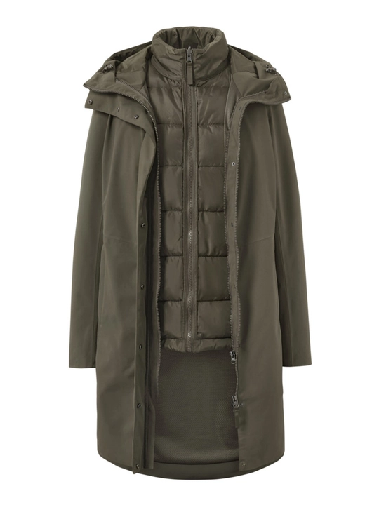 Парка 2 в 1, S 42-44, М 46-48, XL 54-56, женская одежда