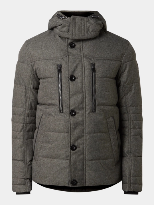 Qishki kurtkalar erkaklar uchun, Duppont Sorona jigarrang, biznes klassikasi, -20°C gacha
