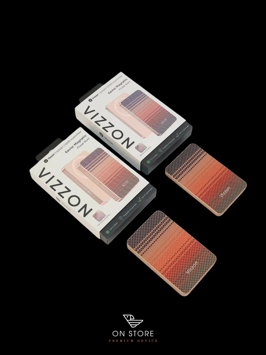 Ultra yupqa VIZZON tashqi akkumulyator 5000 mAh
