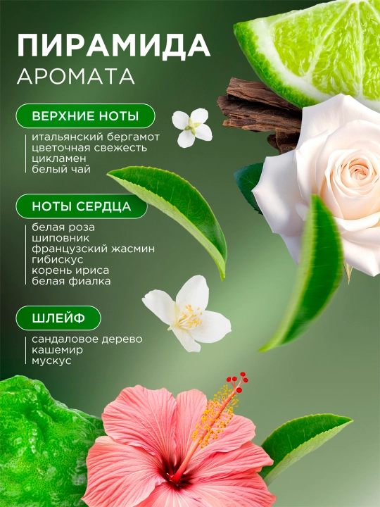 SYNERGETIC "Oq choy va bergamot" (Tamakiga qarshi) havo tozalagichi, 380 ml