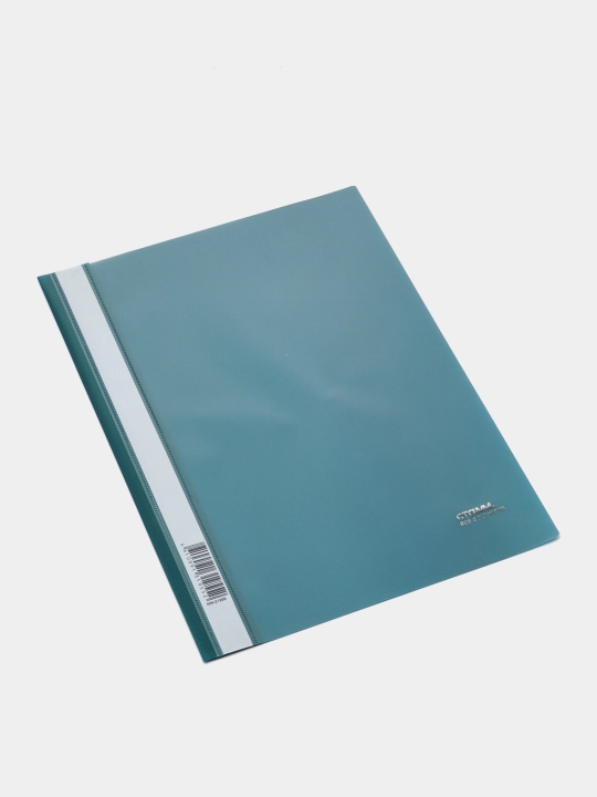 Tezlashtiruvchi plastik papka, STAMM A4, 180 mkm, yashil buqalamun, usti shaffof MM-31955 - 