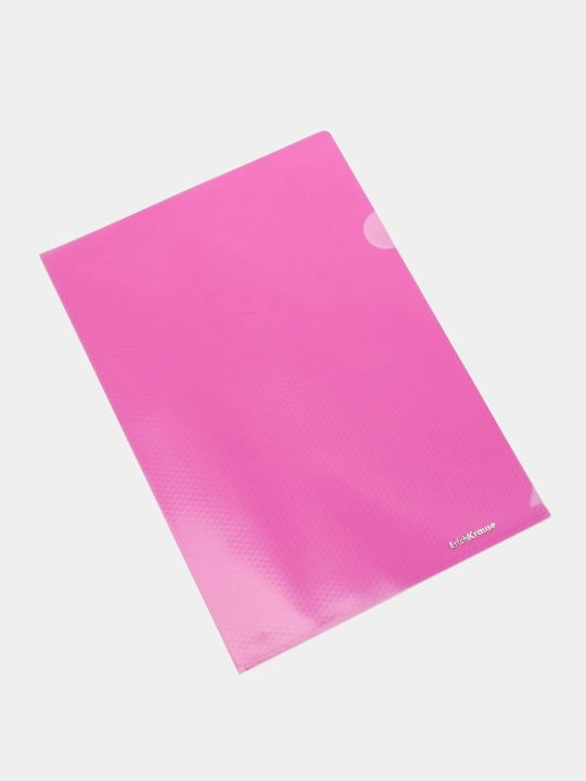ErichKrause Diamond Vivid plastik burchak jildi, A4, yarim shaffof, 50160 assortimentli - 