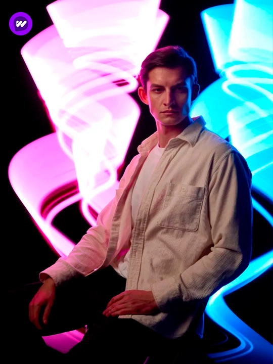 RGB chiroq tayoqchasi, Light Stick, fotosurat va video uchun rangli RGB, 50 sm