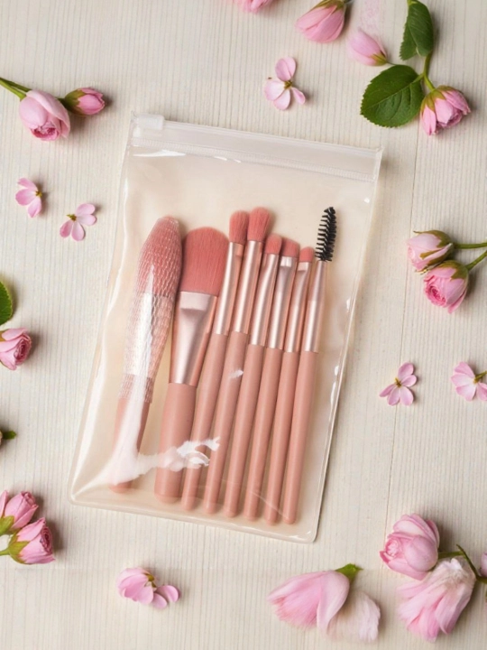 Qulay ixcham bo'yoq cho'tkalar to'plami - MakeUp Brush Set