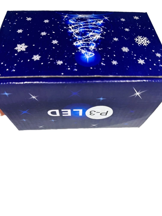 LED figura girlyanda 3, 6, 10 m, 4 xil shakl