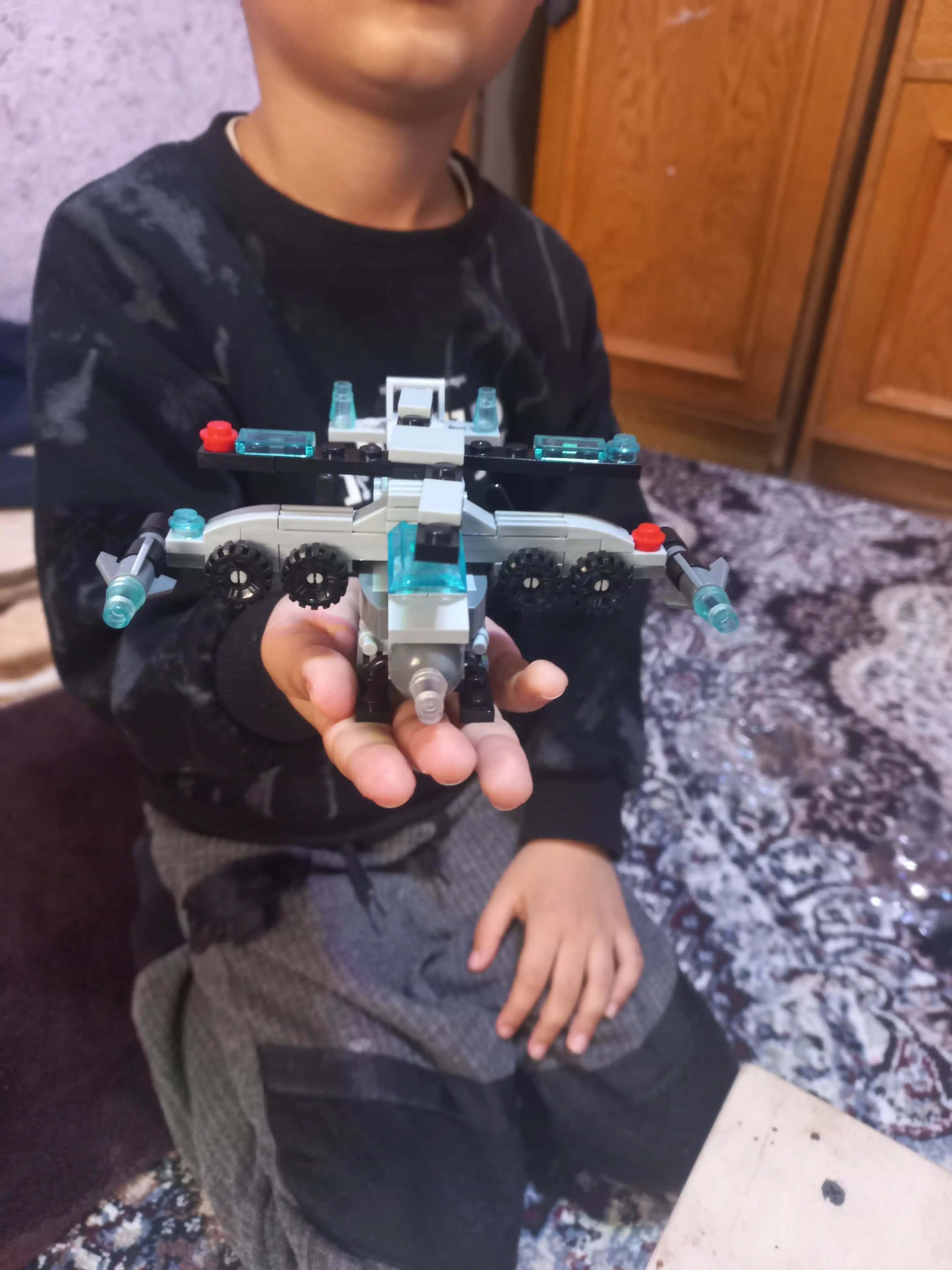 Конструкторы 6 в 1: "Спасательная и Военная техника" совместим с Lego