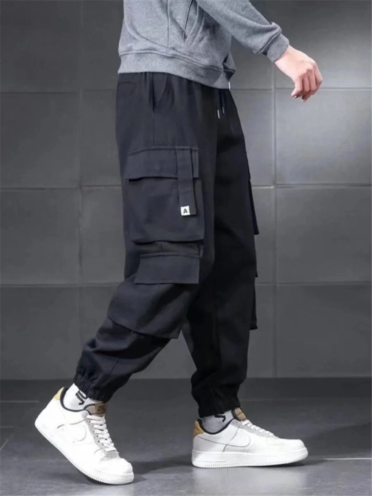 Erkaklar jogger shimlari, kargo uslubidagi sport shimi, kundalik qulay kiyim, M-XXXL
