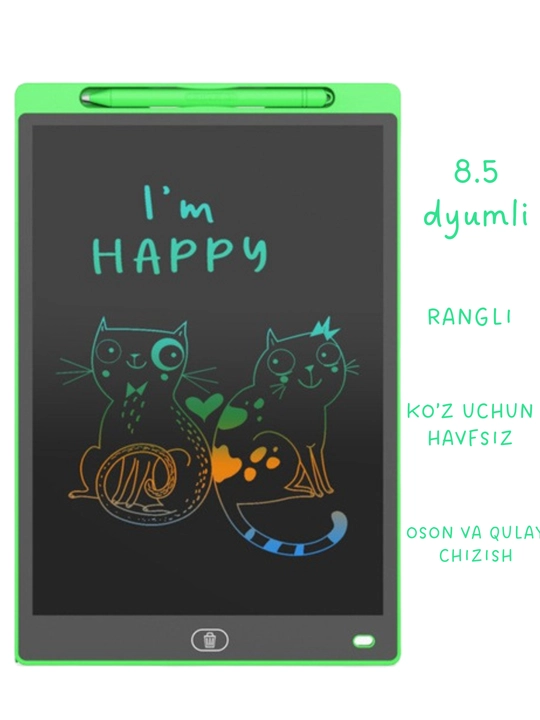 Детский графический LCD планшет для рисования, электронная доска