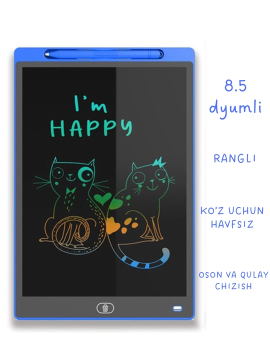 Детский графический LCD планшет для рисования, электронная доска