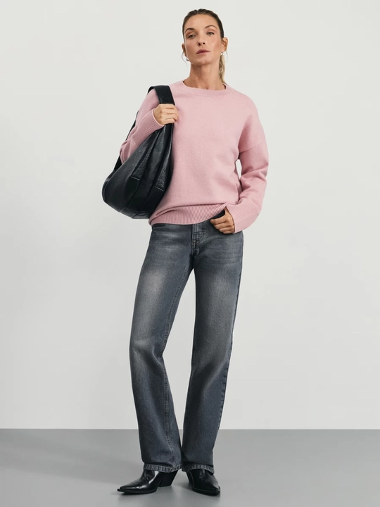 Джинсы женские Denim, с высокой посадкой