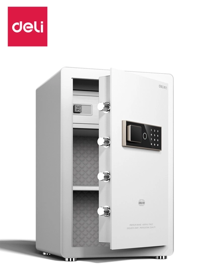 Сейф 30кг H600*W380*D360 (бл) AE812 Deli, 812-AE-wt — DFDELI-812AEWT