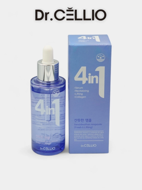 Yuz uchun namlovchi ampula Dr.CELLIO, 4 tasi 1 da - 
