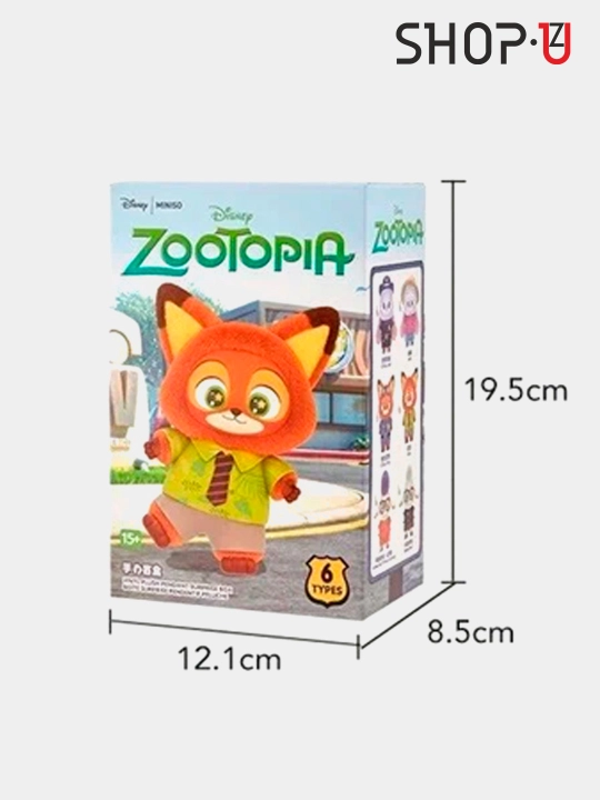 Мягкая игрушка Zootopia / Fuggler / Labubu / Wakuku / Stich / Cry Baby