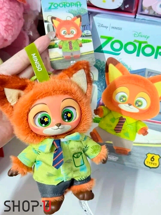 Мягкая игрушка Zootopia / Fuggler / Labubu / Wakuku / Stich / Cry Baby