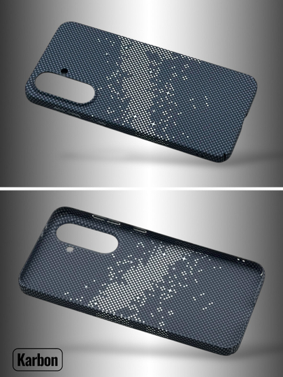Карбоновый чехол для Samsung A25, A56, A16, A13, A34, A26, A35, A14, A17, A51, A07, A32,