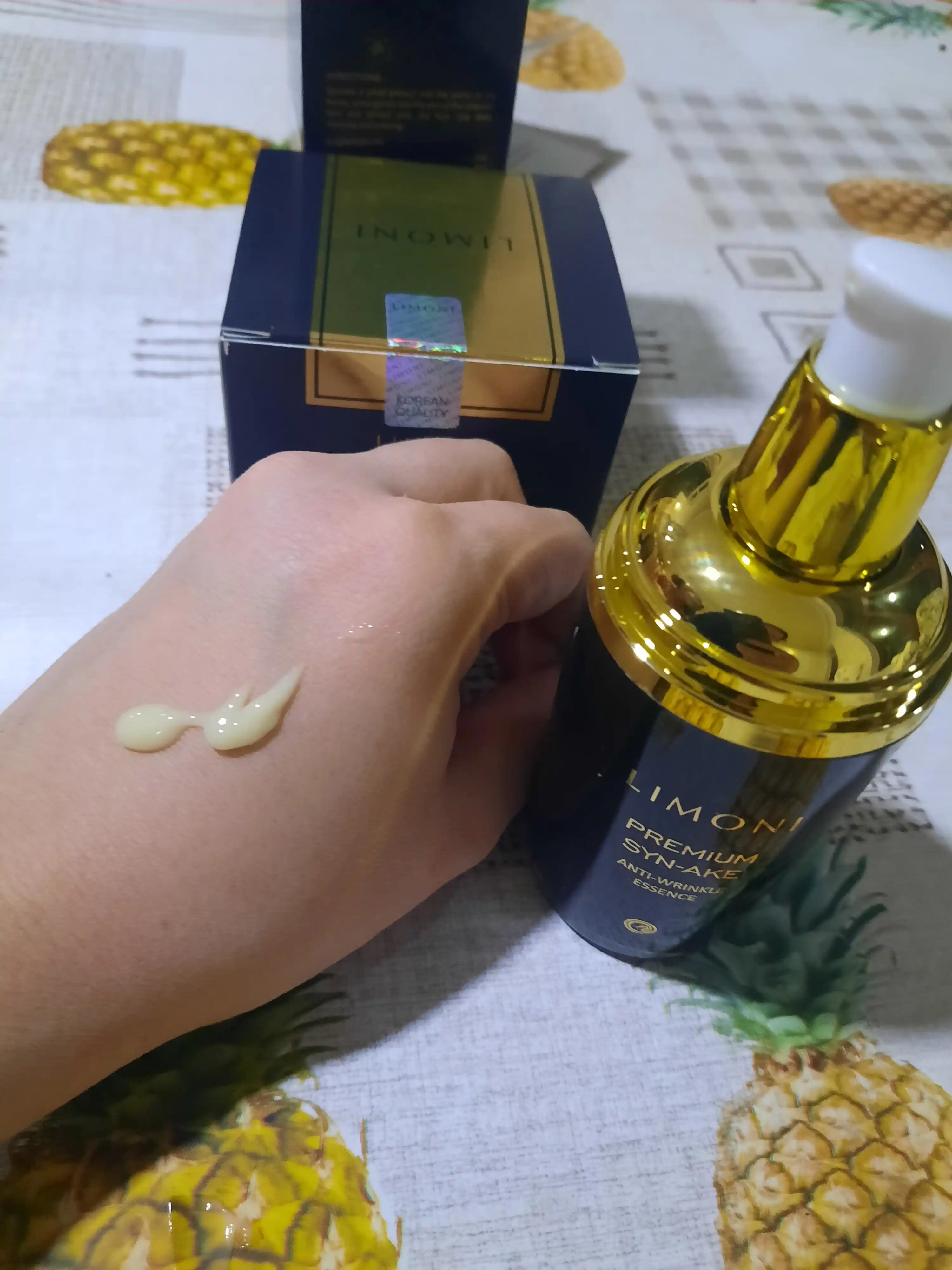 Антивозрастная эссенция для лица со змеиным ядом LIMONI Syn-Ake Anti-Wrinkle, 50 ml