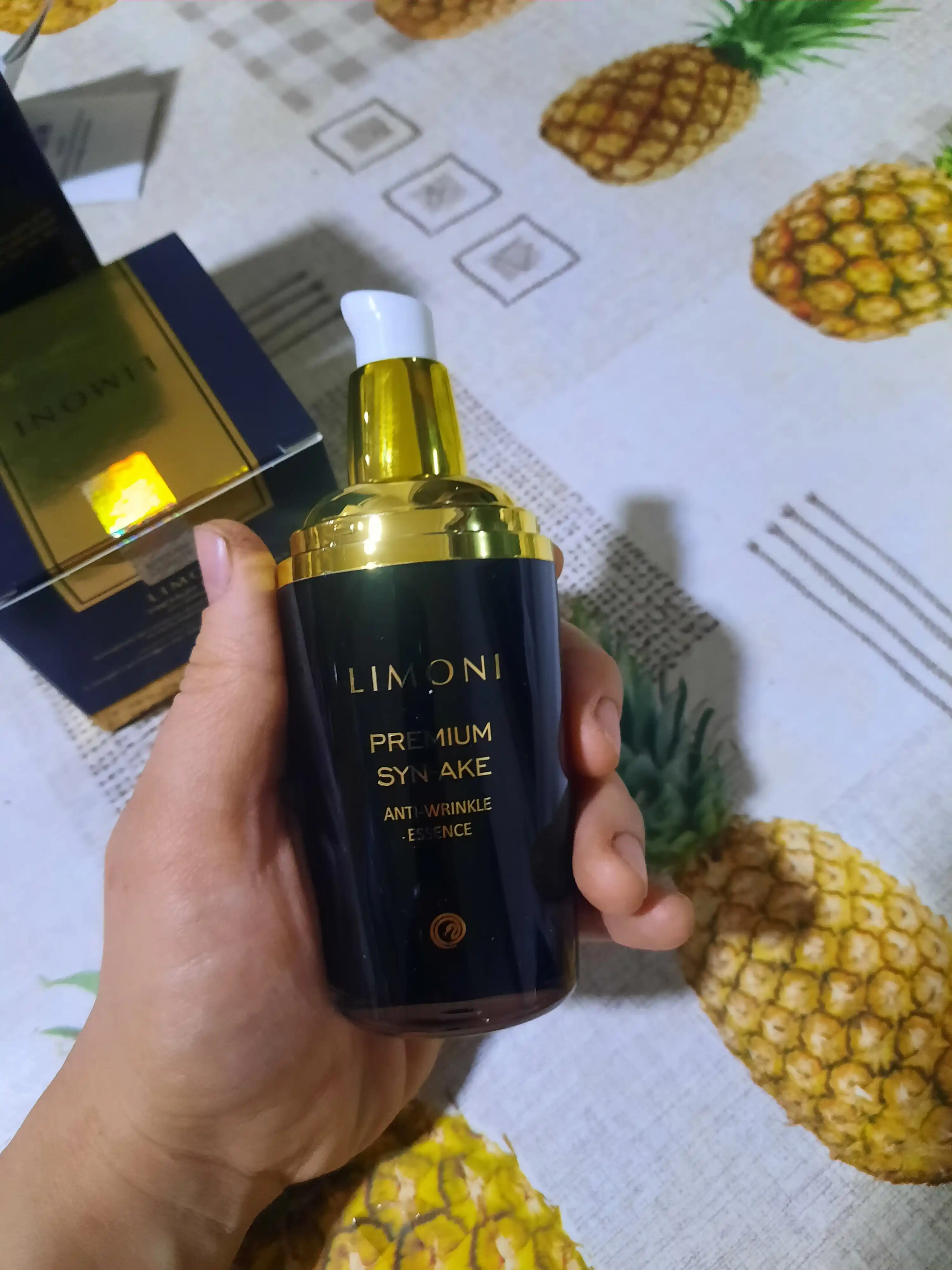 Антивозрастная эссенция для лица со змеиным ядом LIMONI Syn-Ake Anti-Wrinkle, 50 ml