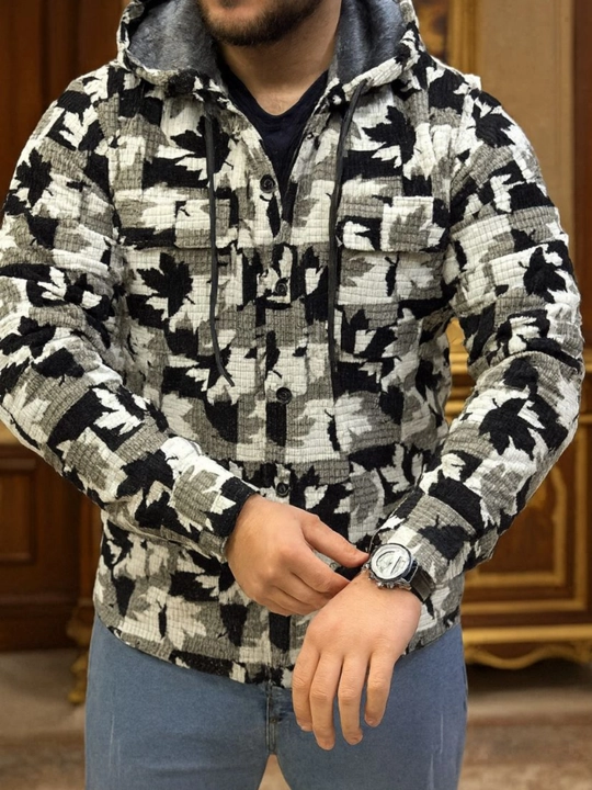 Внутри мех для мужчин рубашка куртка осень, зима