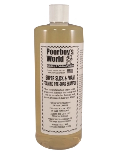 Poorboy’s World Super Slick & Foam — этап 1: активная пена для глубокой очистки — DTGSHOP-PBSSF16