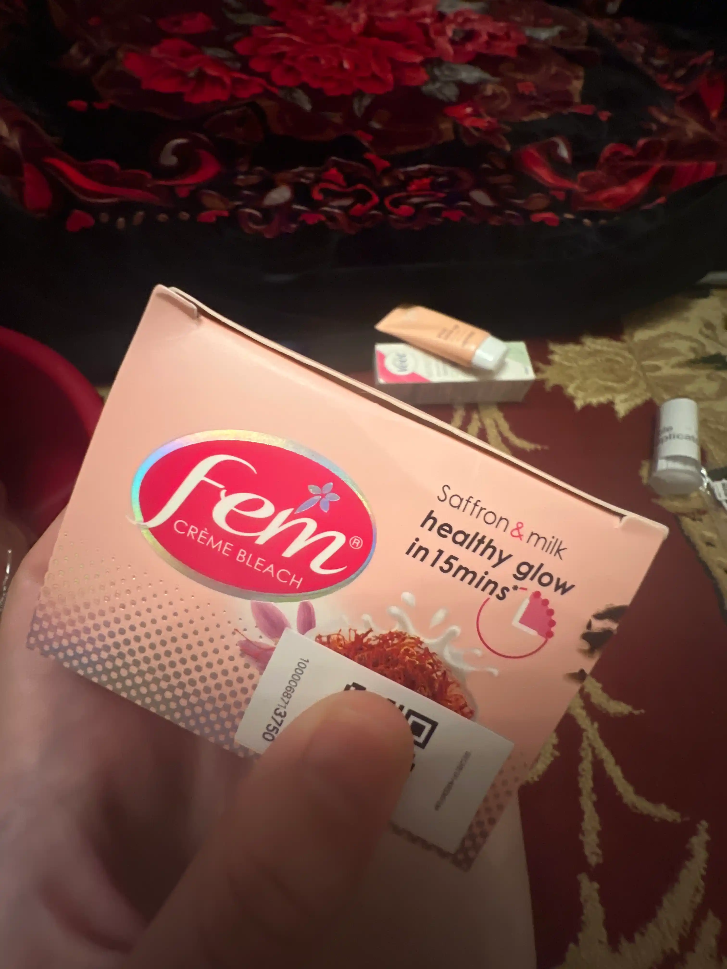 Крем Fem Fairness, шафран и молоко, отбеливание, для бровей, 35+5 г