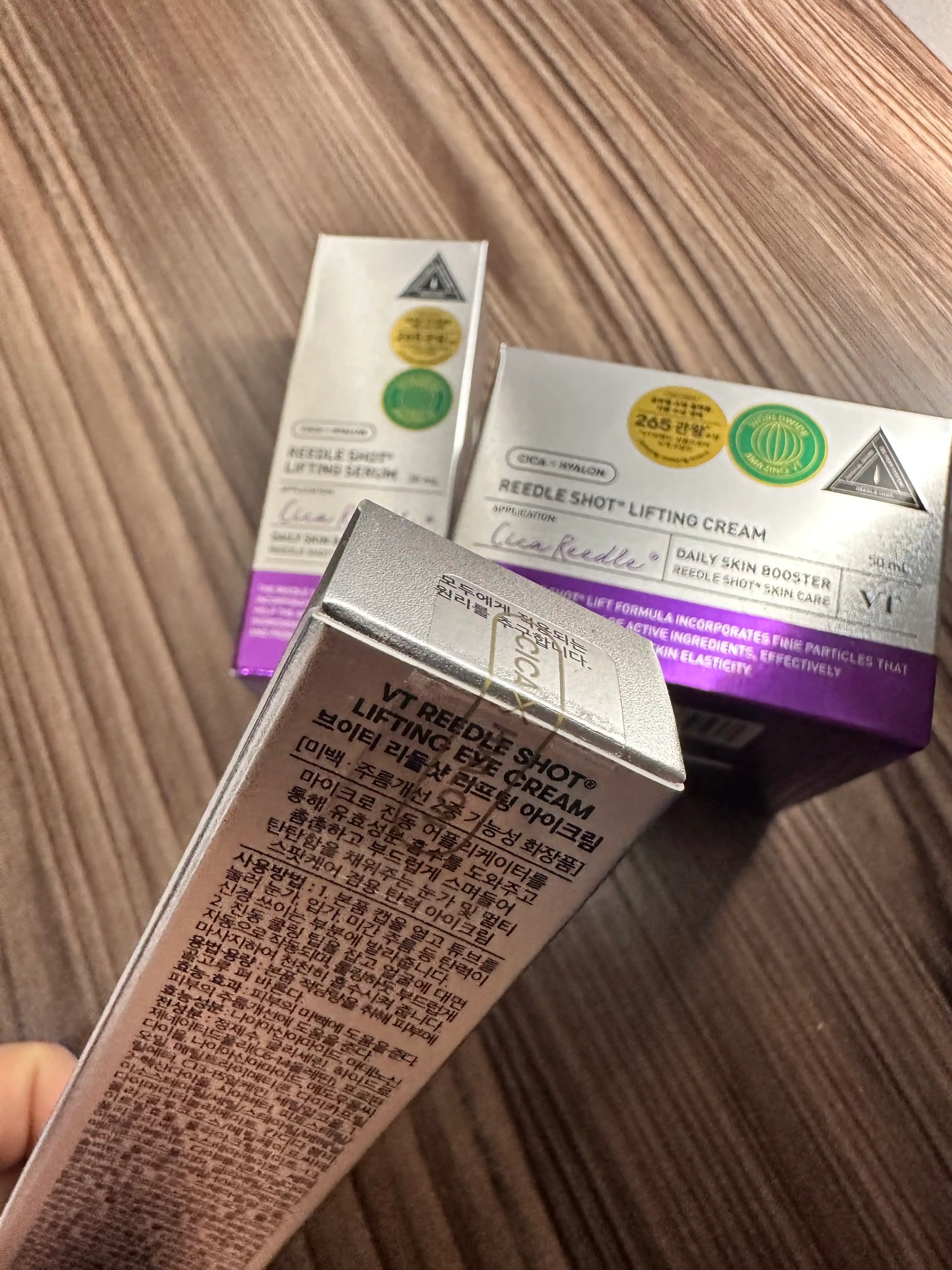 Крем для глаз VT Cosmetics Reedle Shot: лифтинг, от морщин, темных кругов и отеков, 15 мл