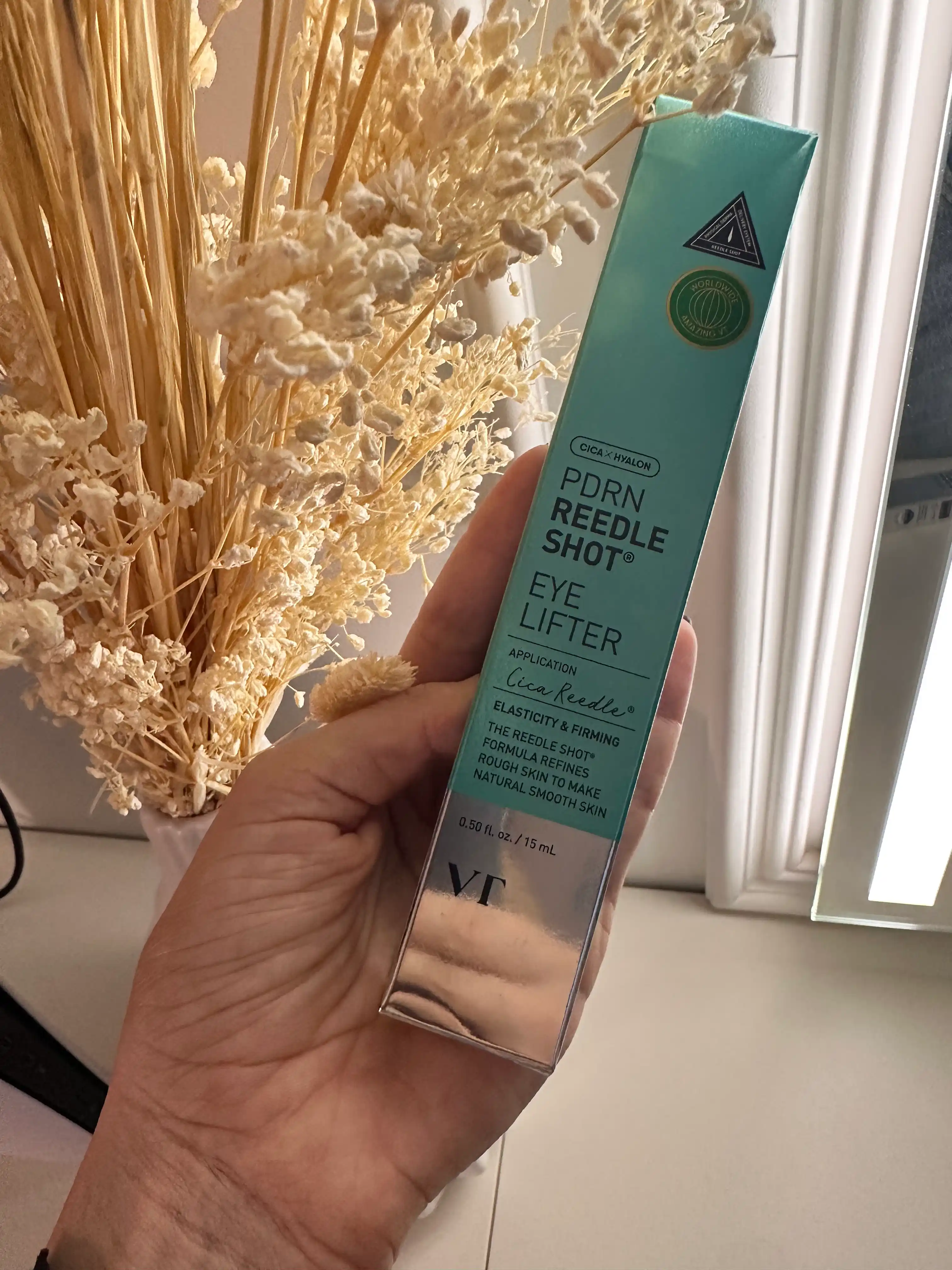 Крем для глаз VT Cosmetics Reedle Shot: лифтинг, от морщин, темных кругов и отеков, 15 мл