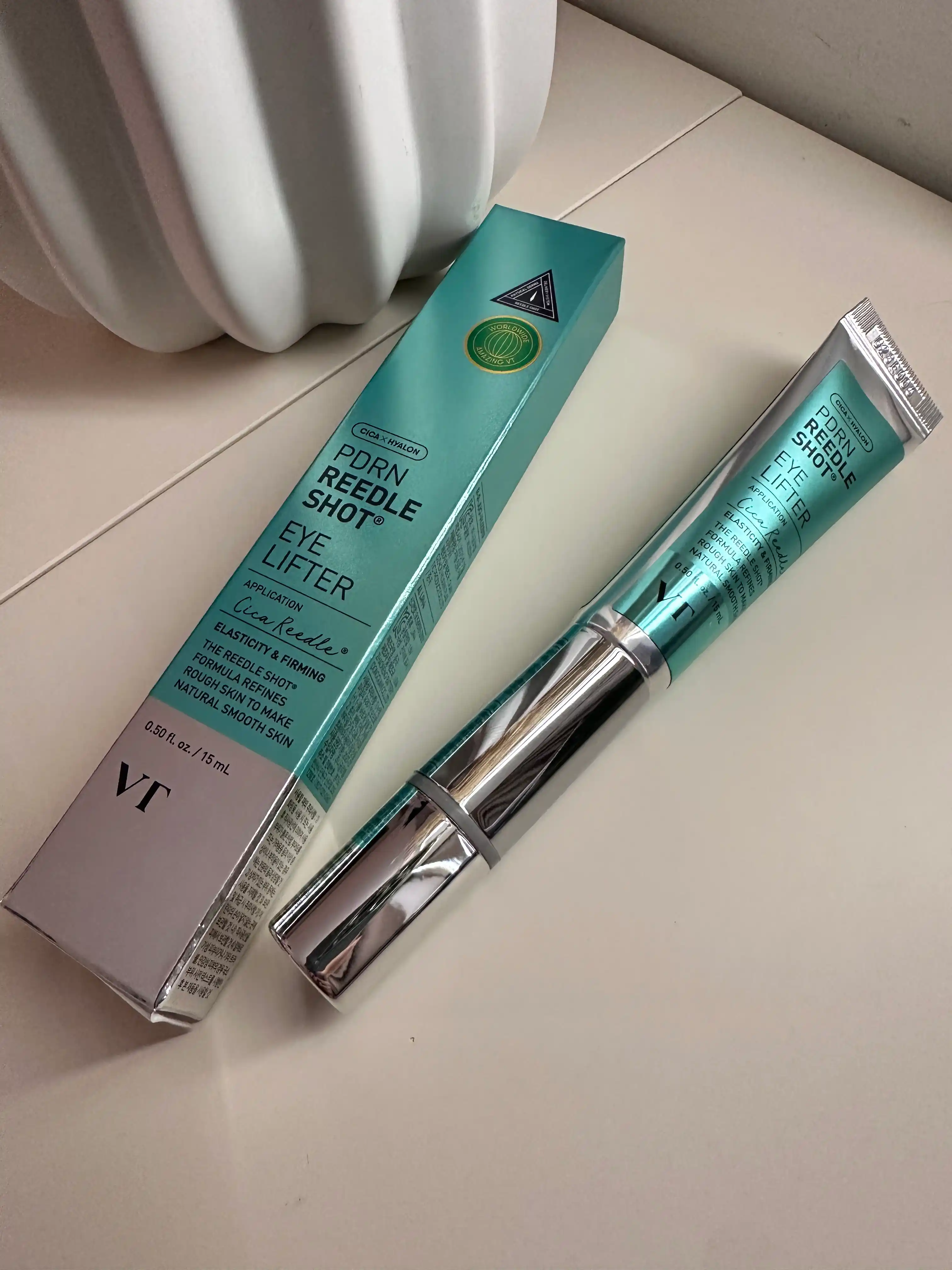Крем для глаз VT Cosmetics Reedle Shot: лифтинг, от морщин, темных кругов и отеков, 15 мл