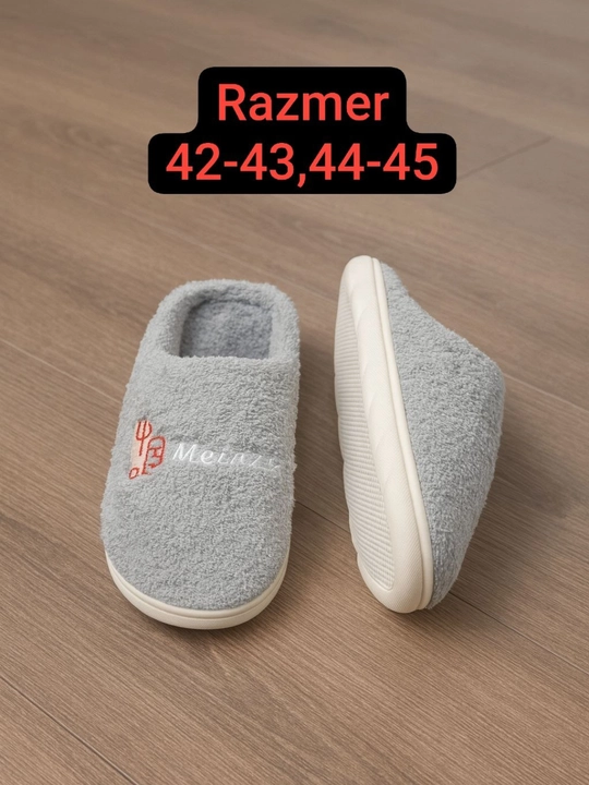 Ayollar va Erkaklar uchun mo‘ynali, sirpanmas taglikli, 38–45 o‘lchamlar