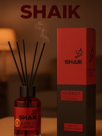 Освежитель воздуха "SHAIK" для дома, автомобиля и офиса — NEROMEN-SHAIK2-БАГРОВ