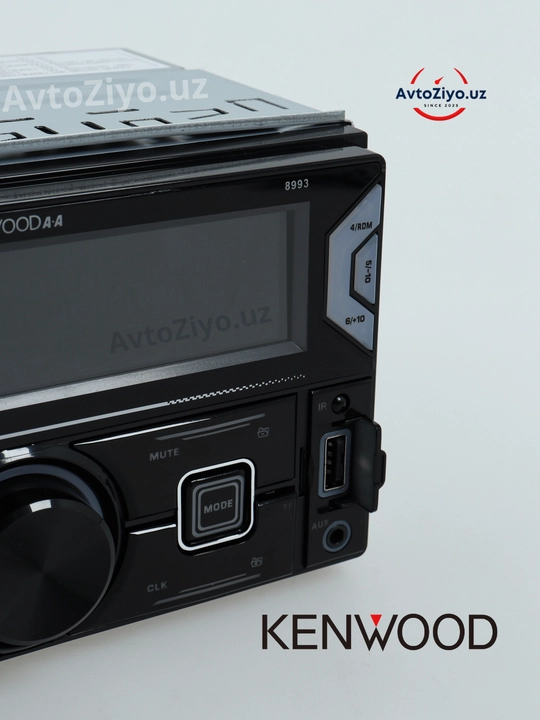 Автомагнитола Kenwood 2 DIN с Bluetooth, авто магнитола, USB AUX, подсветки, пульт