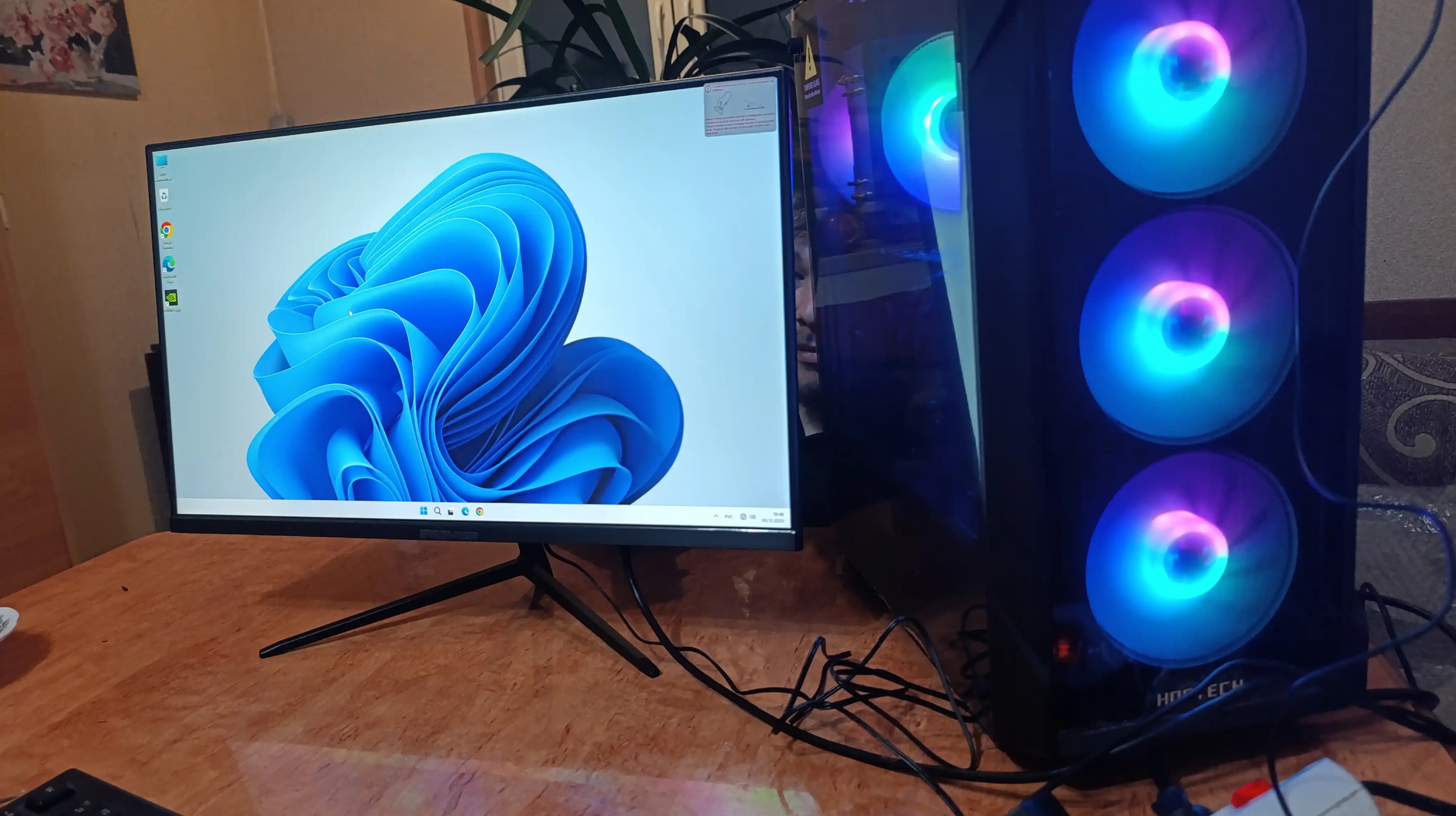 Core i5 12400F o‘yin kompyuteri, 16GB DDR4, 512 GB SSD NVMe, RTX5050 8GB, RTX3060 12GB