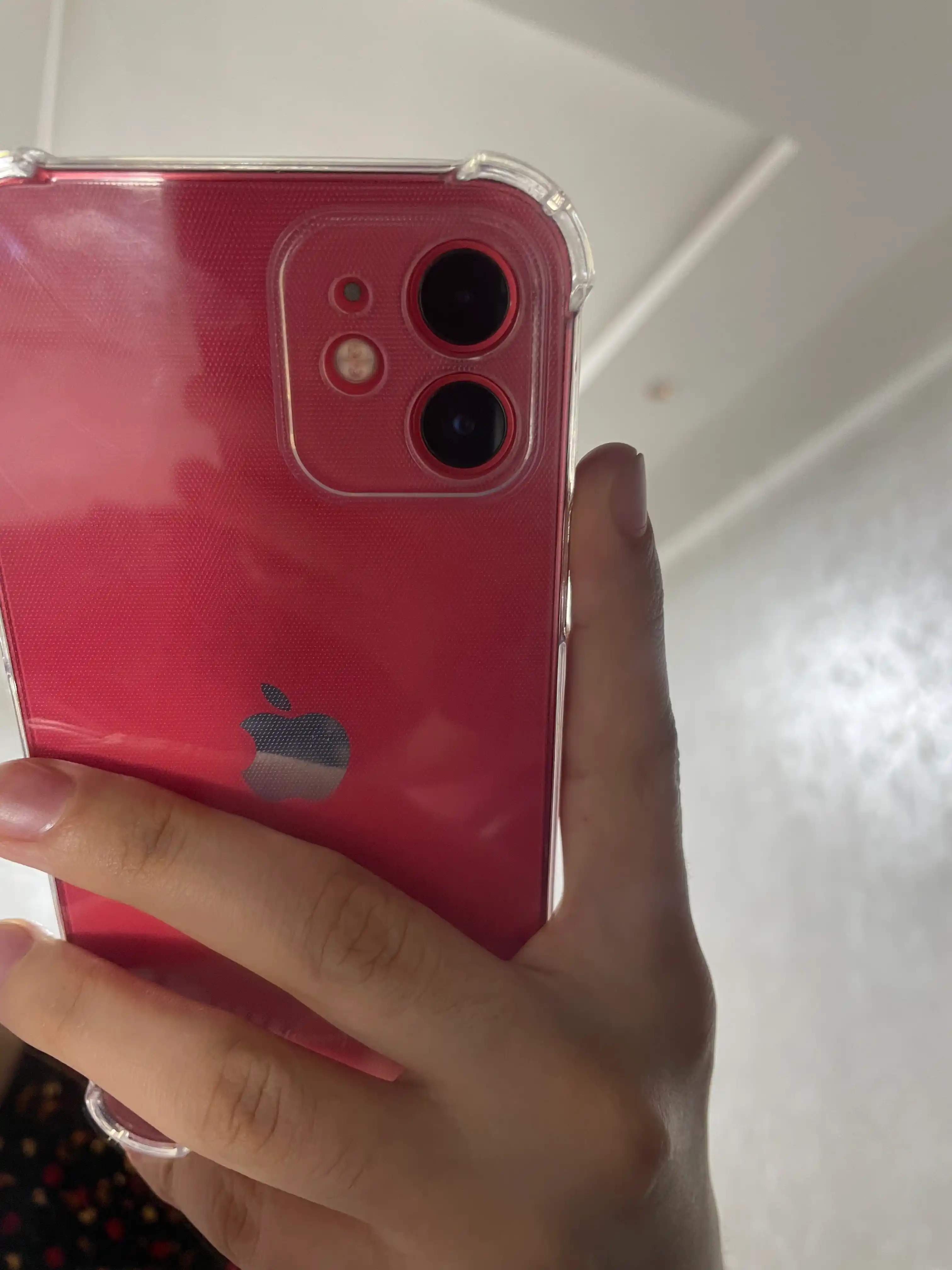 Chexol iPhone 7, 8, SE, XS, 11,12,13,14,15,16,17,Pro,Max,Plus,Mini uchun, shaffof, silikon