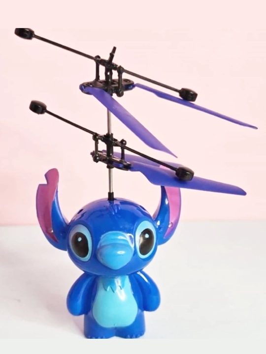 Bolalar uchun "Uchuvchi pari" sensorli qo‘g‘irchog‘i, stich va kosmonavt