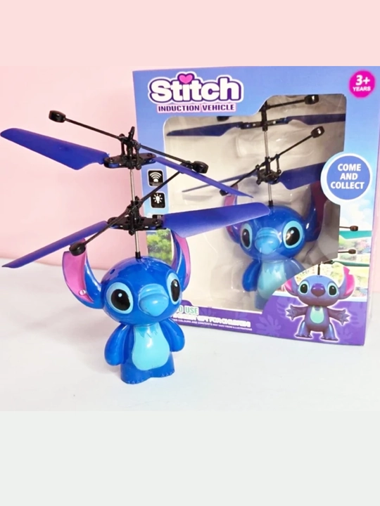 Bolalar uchun "Uchuvchi pari" sensorli qo‘g‘irchog‘i, stich va kosmonavt