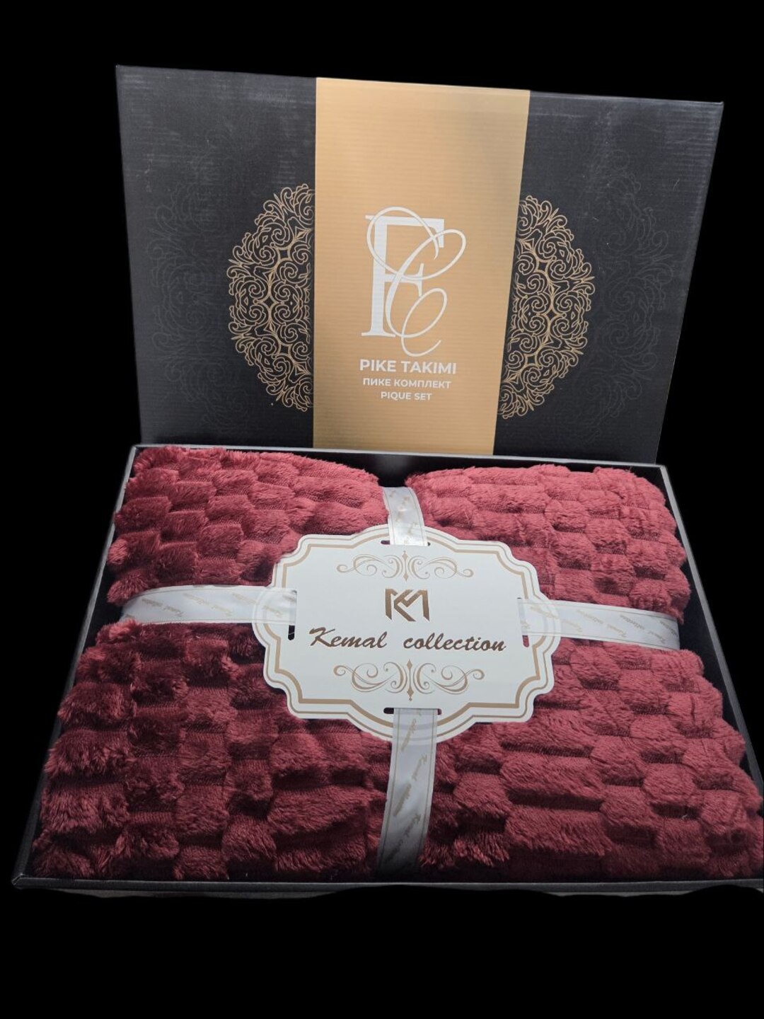 Velsoft plеd, karavot va divan uchun, paxmoq, momiq