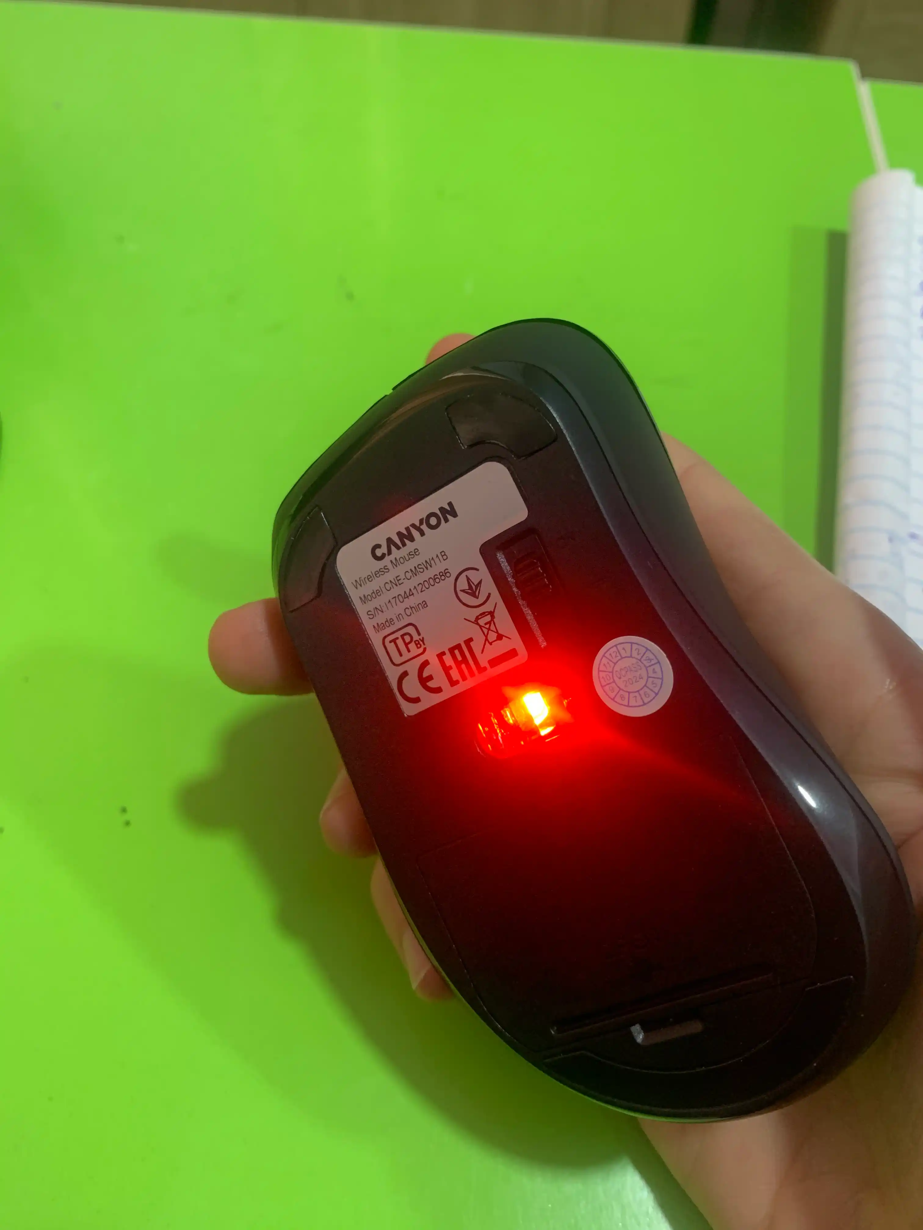 Компьютерная мышь беспроводная CANYON MW-11