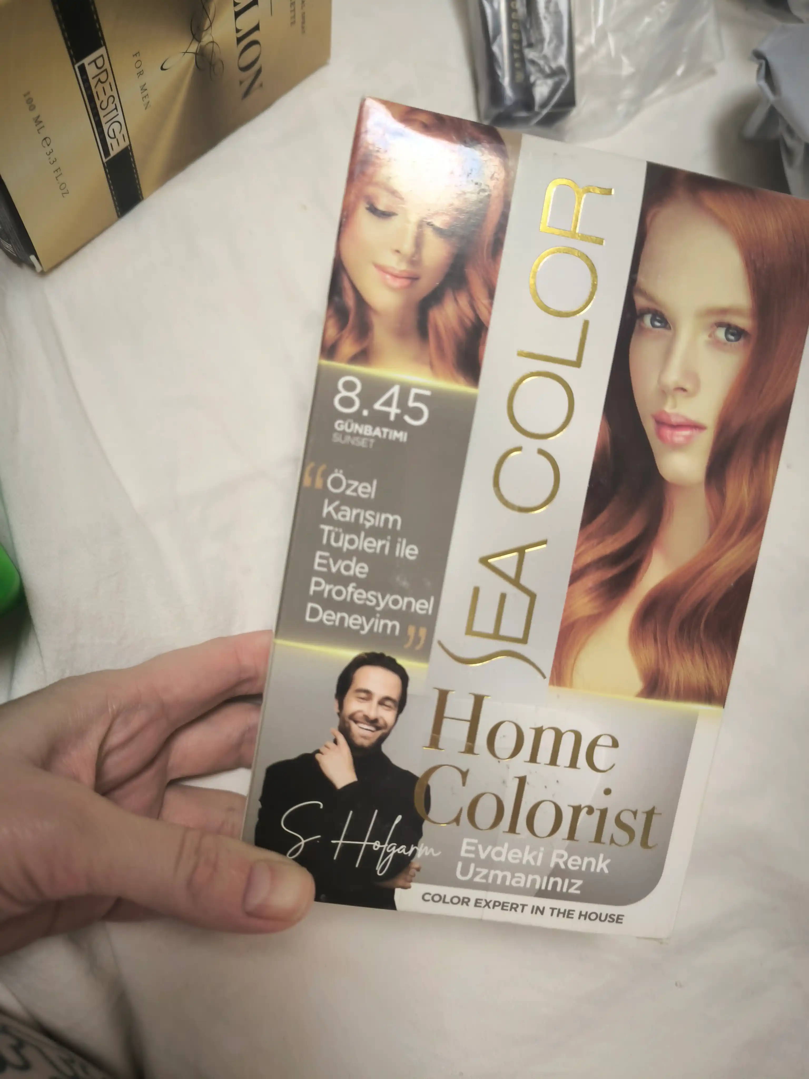 Крем-краска, набор для окрашивания волос Sea Color Home Colorist