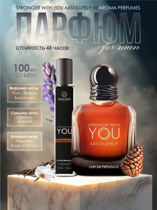Armani Stronger with You absolutely, 100 мл