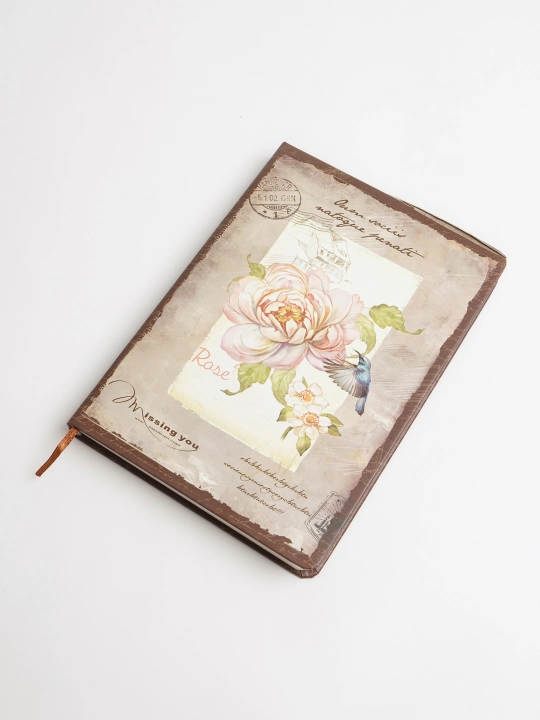 Блокнот в стилях Retro, Travel, Flowers, Love, Nature