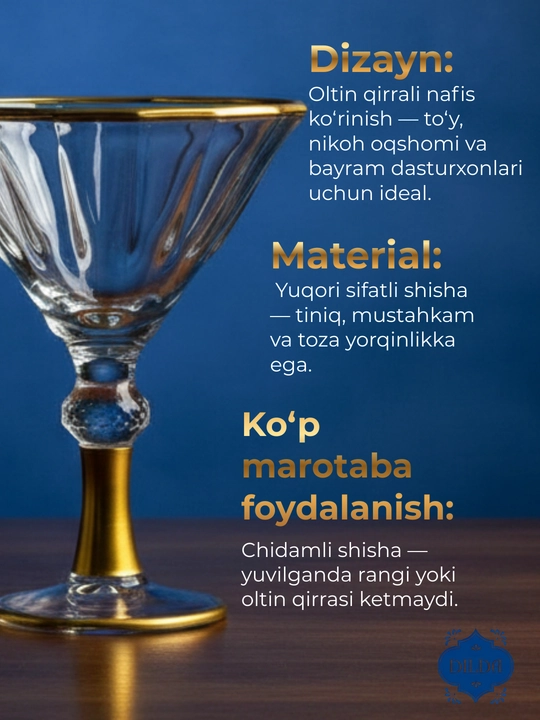 Rangli shishadan issiqqa chidamli ichimliklar uchun fujerlar,podarka uchun bokal 6 dona