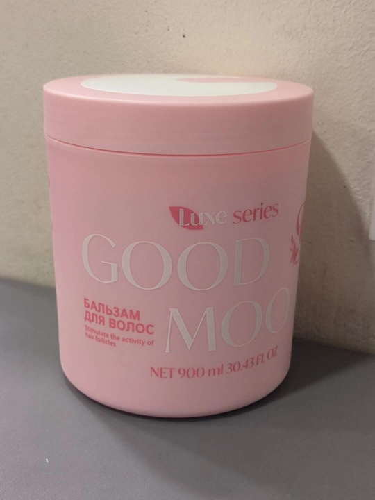 Бальзам для волос GOOD MOOD — с экстрактом женьшеня, укрепляет волосы 