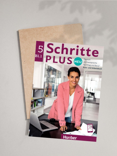 Учебник немецкого — Schritte Plus Neu 5 B1.1 (курс и рабочая тетрадь) - 